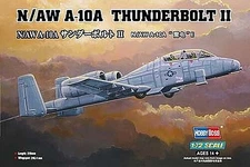 HobbyBoss N/AW A-10A Thunderbolt II - Plastic Model Airplane Kit - 1/72 Scale