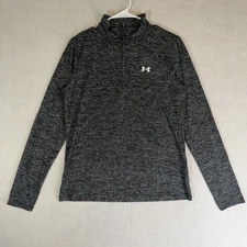 Under Armour Womens Small Tech Twist 1/2 Zip Long Sleeve Gym Pullover Top