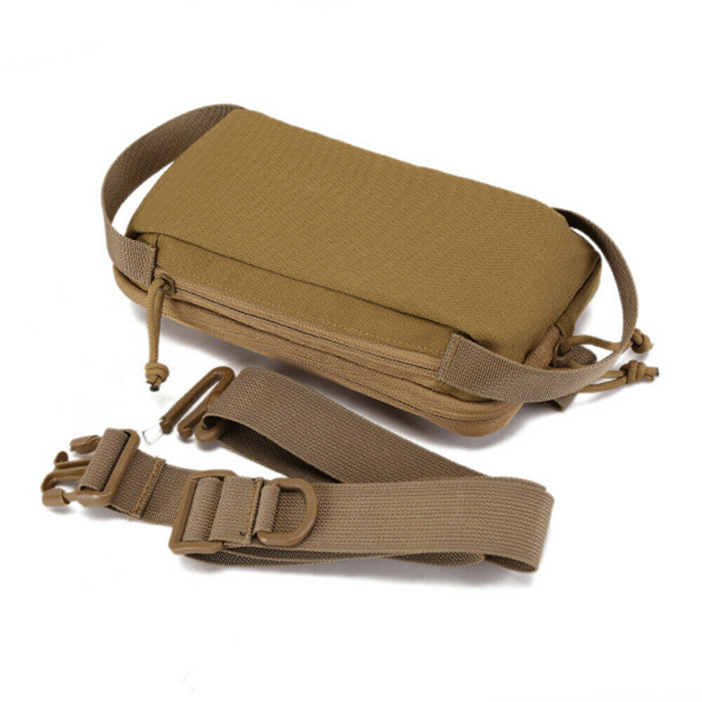 Tactical Molle Fanny Pack Sling Chest Backpack Concealed Carry Gun