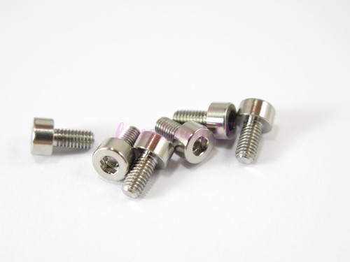 M3 x 6 mm Titan Ti Schraube Innensechskant DIN912 Zylinderschraube GR5 - 2/6/10 Stück - Bild 2 von 2