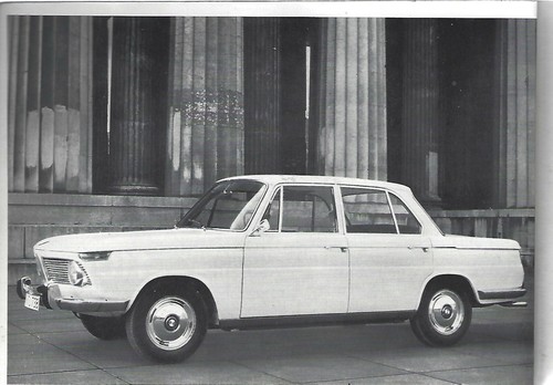 BMW 1800 TI NEUE KLASSE Betriebsanleitung 1965 Bedienungsanleitung Handbuch BA - Picture 2 of 2