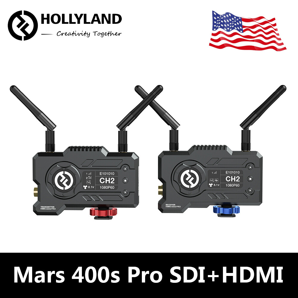 【１】Hollyland Mars 400S PRO Amazon.com : Hollyland Mars 400S PRO [Official] Wireless Single