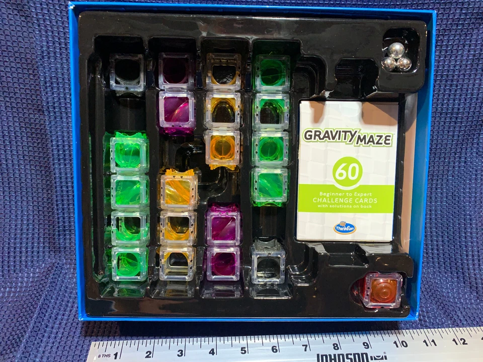 Juego de Mesa Gravity Maze Falling Marble Logic 100% COMPLETO Foto 3 de 4