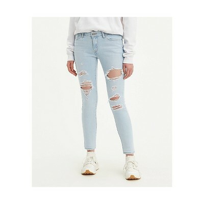 Levi's Women's 711 SKINNY Jeans Azure 