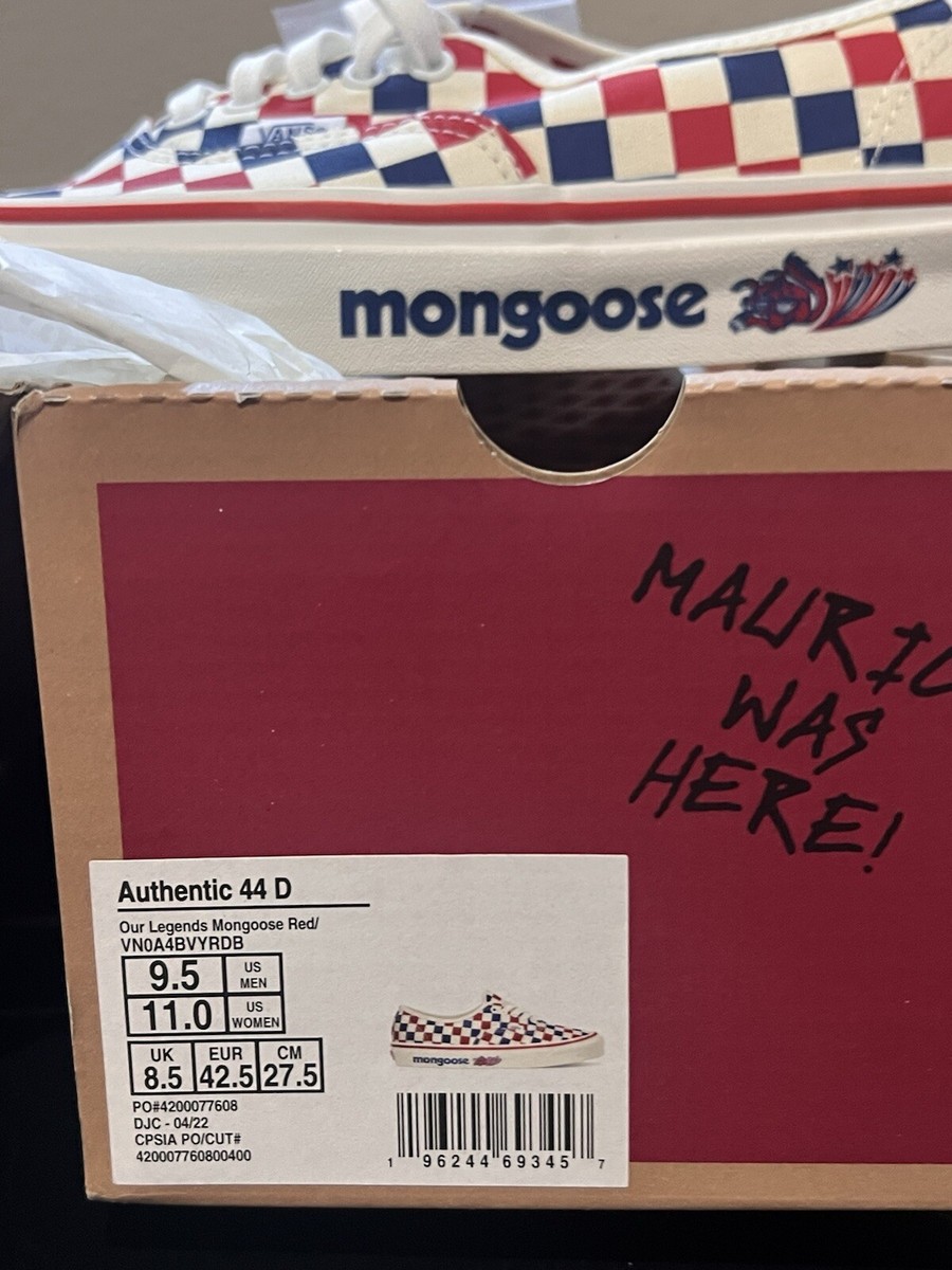 VANS Mongoose Bmx Our Legends x Authentic 44 DX Mongoose  display picture 1