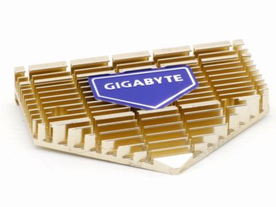 Gigabyte Passive GPU Graphics Chip Kühlkörper Heatsink Cooler Kühler 80x114x14