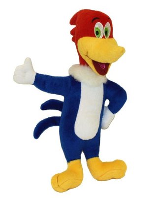 MultiPet Woody Woodpecker Dog Toy 11''