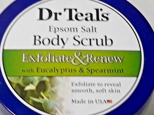 Dr. Teal's Peeling & Renew Eukalyptus & Spearmint Bittersalz Körperpeeling, 16 oz - Bild 3 von 5