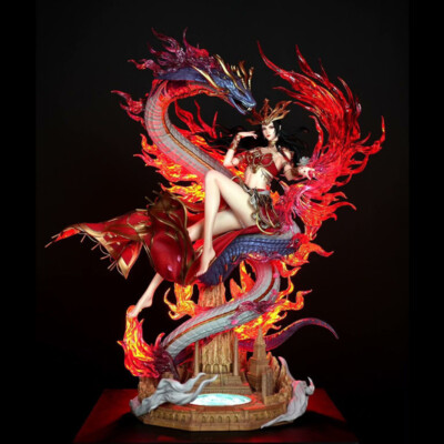 JOMATAL Studio Battle Through the Heaven Medusa Resin Model In Stock Cai Lin