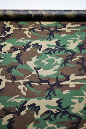 Camo Fabric 1000D Woodlands 60\