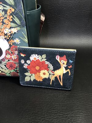 New! Loungefly Disney Bambi Botanical Mini Backpack  display picture 3