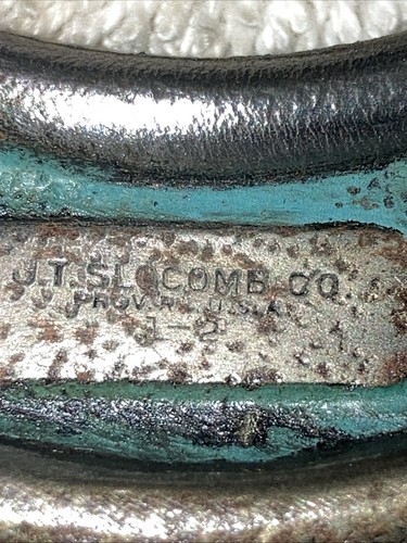 Vintage 1-2”J T Slocomb Outside Micrometer  Made In USA Prov RI Pat May 12 96 - Picture 5 of 7