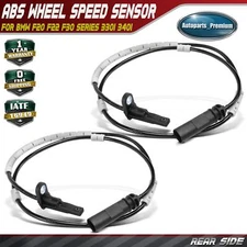 2x Rear Left & Right ABS Wheel Speed Sensor for BMW F20 F22 F30 Series 330i 340i