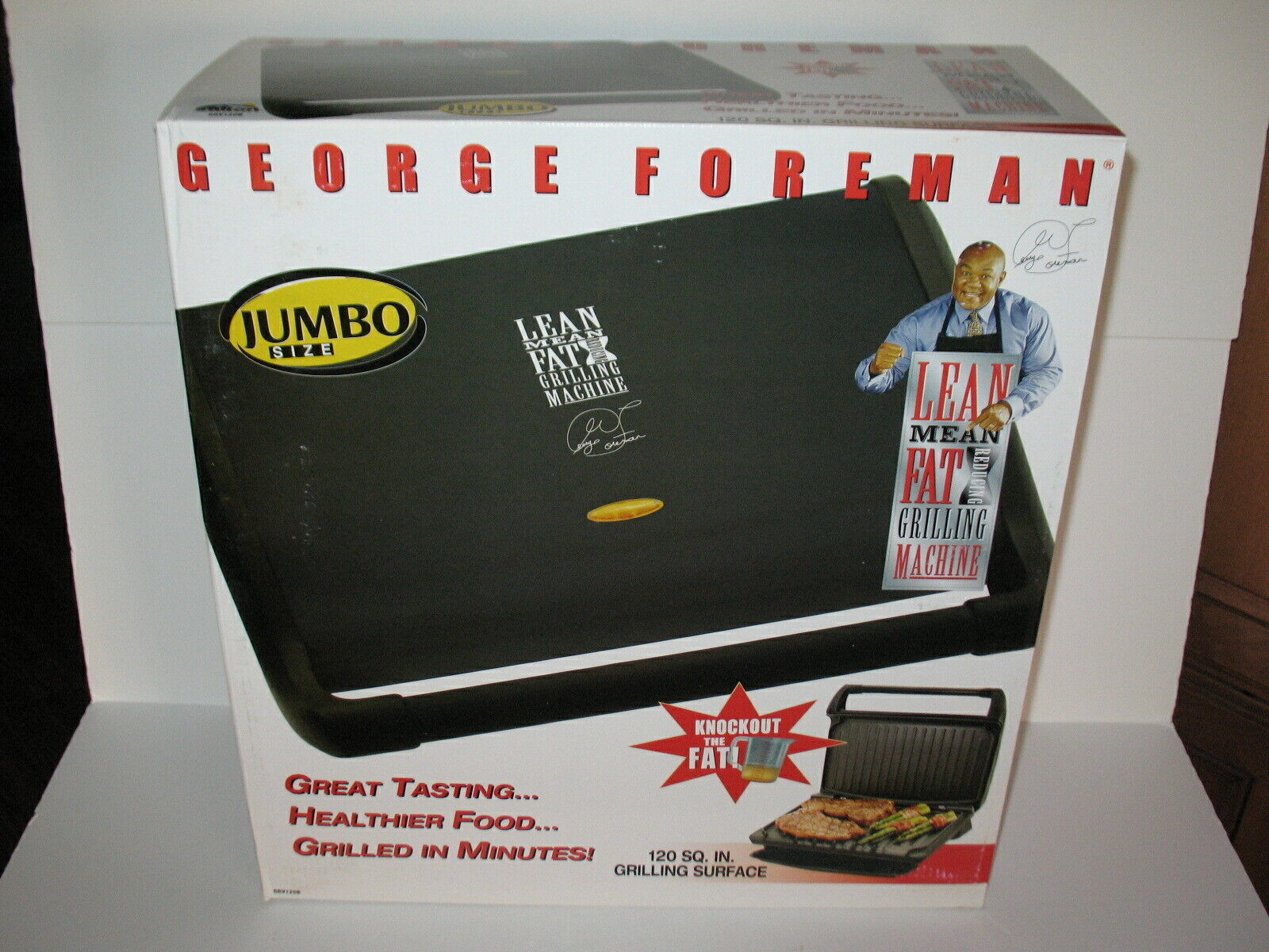 George Foreman GRV120B Jumbo Size Grill