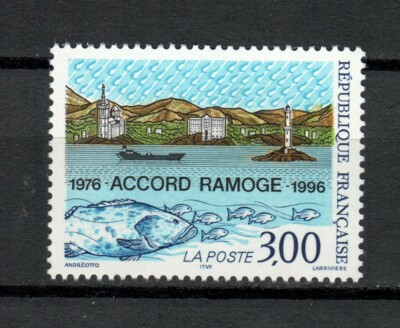 s33881 FRANKREICH POSTFRISCH ** 1996 Ramoge Gemeinschaftsausgabe MONACO ITALIA 1v