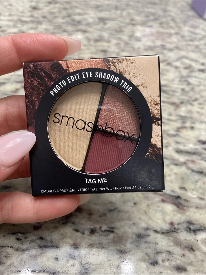 SMASHBOX PHOTO EDIT Eye Shadow Trio TAG ME - Full Size - 0.11oz/3.2g NIB - Image 2 of 3