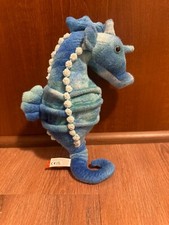 Wild Republic Cuddlekins Blue Seahorse 12 Plush Stuffed Soft Toy