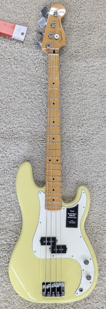 Fender Player II Precision Bass guitar, Maple Fingerboard