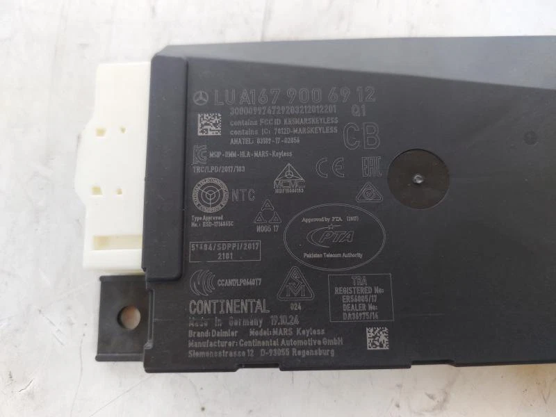 A1679006912 CENTRALINA CONTROLLO KEYLESS MERCEDES-BENZ CLA SHOOTING BRAKE (C118) - Immagine 4 di 4