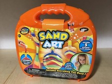 COLOR ZONE SAND ART Set CREATIONS INCLUDES LESS MESS FUNNEL 5 COLORS NEW SEALED