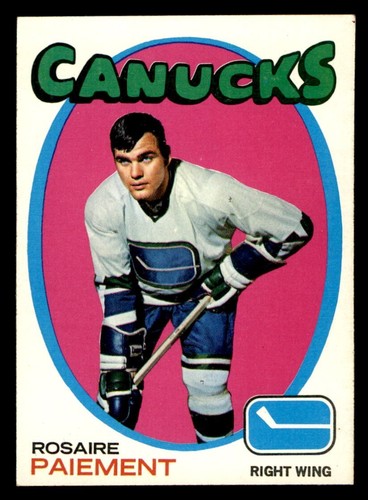 Rosaire Paiement #24 1971 Topps card