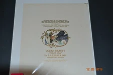 QUEEN BEAUTY TOILET SOAP LABEL