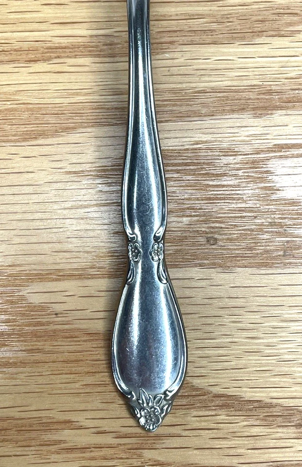 Oneida CHATELAINE Community Stainless 3 Oval Soup Spoons 6 3/4" Betty Crocker - Image 4 of 4