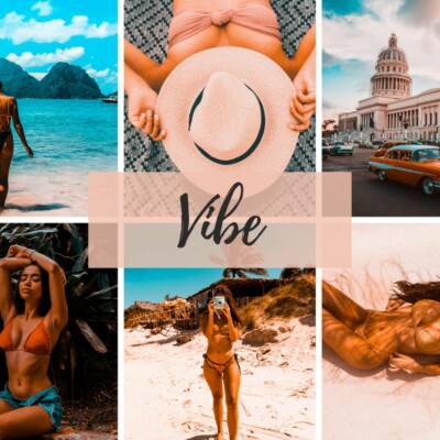 Lightroom Preset VIBE - Mobile & Desktop Blogger Instagram Lifestyle