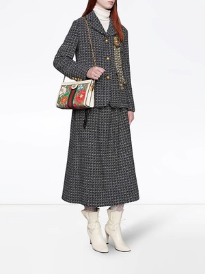 gucci ophidia gg flora small shoulder bolsa