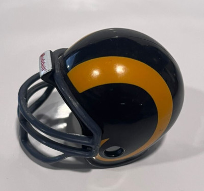 Riddell pocket pro football helmet Los Angeles Rams TRADITIONAL yellow ...