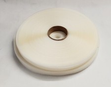 Sew-On Hook  Loop Fastener Set - 1" Wide Sold By-The-Yard - White