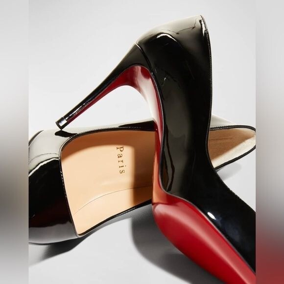 松*子様 クリスチャンルブタン Pigalle Follies 45 赤 エナメ Christian Louboutin Pigalle Follies 85mm Patent Red Sole Pumps | eBay