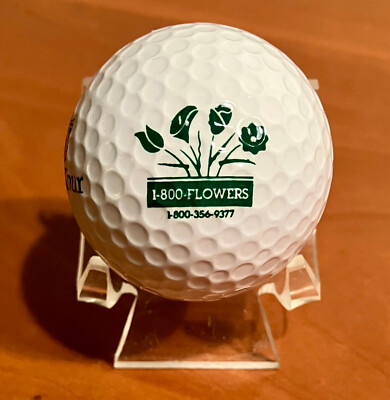 Vintage 1-800-FLOWERS Advertising Logo Golf Ball