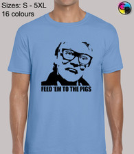 FEED EM TO THE PIGS MENS T SHIRT BRICKTOP QUOTE SNATCH GANGSTER CLASSIC FILM