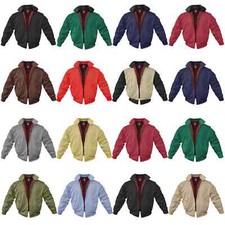 Bomber Jacket Classic Biker Vintage Retro Skinhead UK Fashion Harington Defects