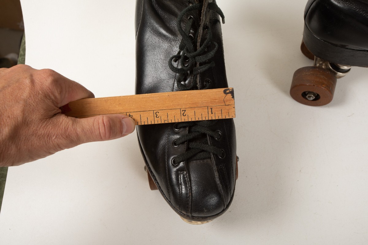 Patins à Roulettes Vintage Hyde M.A.R.S.I. - Taille 11 Homme - Chaussure Suregrip Fo-Mac - Occasion