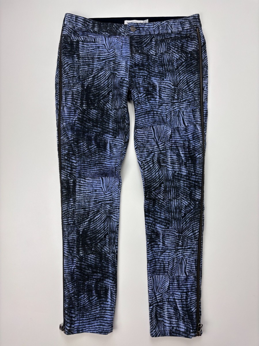 Womens See By Chloe Cotton Elastane Pants Full Zip Trousers