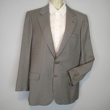 Brioni Blazer Mens 40R Palatino Gray Pinstripe 2 Button Italy jacket
