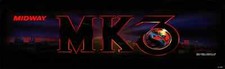 Mortal Kombat 3 Arcade Marquee/Sign (Arcade1U...