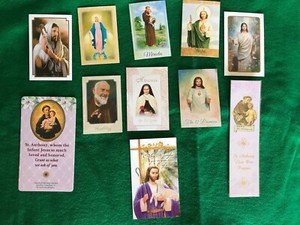 NEW ~ RELIGIOUS ~ Variety of Holy Cards ~ 11 different cards