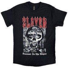 Slayer T Shirt Acid Rain Band Logo new Official Mens Black