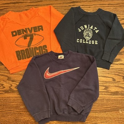 3 True Vintage 60s 70s Kids Toddler Crewneck Sweatshirt California 
