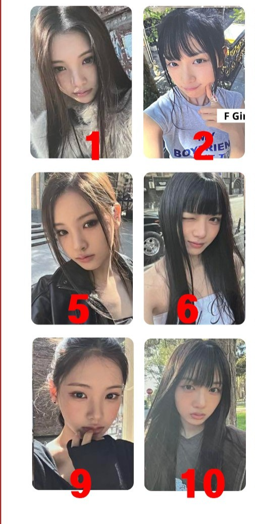Baby DONT Cry BDC Album F GIRL Official Original Photocard Photo