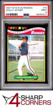 1987 TOYS R US ROOKIES #14 WALLY JOYNER RC ANGELS PSA 9