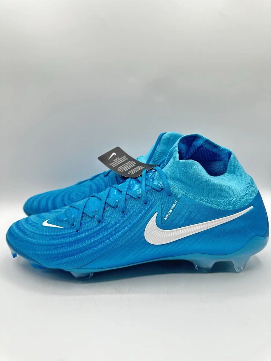 Nike Men's Phantom Luna II Elite FG Size 13 Blue Fury White