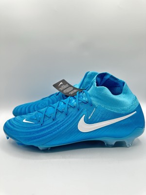 Nike Men's Phantom Luna II Elite FG Size 13 Blue Fury White
