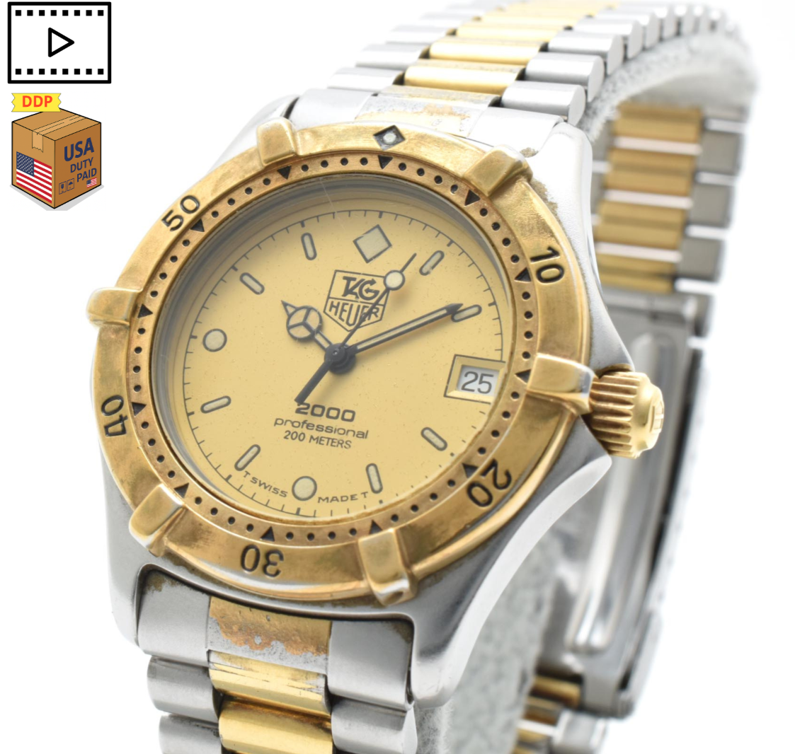 TAG Heuer Professional Gold Men's Watch - 964.013 for sale online