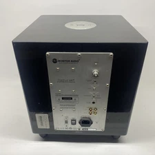 Monitor Audio Radius 370HD Active Powered Subwoofer 250W Powerful Black Gloss