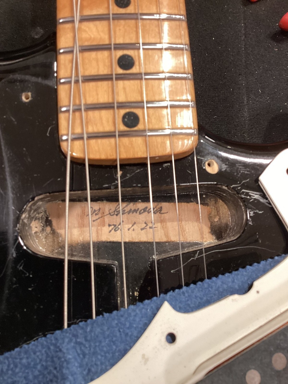 H.S.Anderson ST70 Used Sen Body Maple Neck Maple Fingerboard Black w/Soft Case