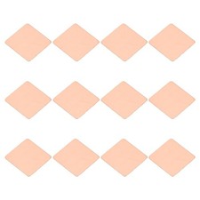 12 Pcs Heatsink Copper Pad Shim IC Chipset GPU Thermal Heatsink 20x20x0.3mm 